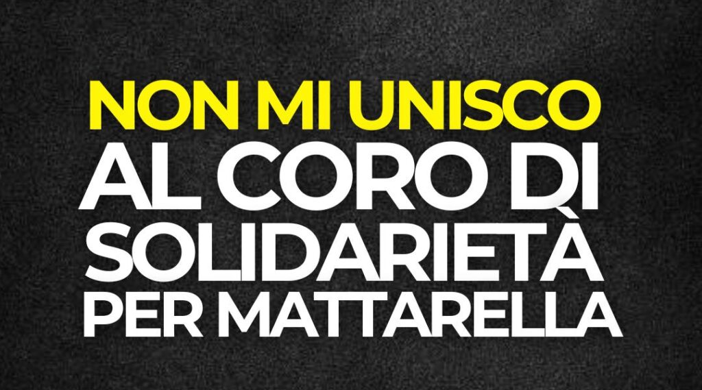 Per la seconda volta nel giro di pochi mesi (è accaduta una situazione simile anche il 15 febbraio scorso) tutti i partiti italiani, dal PD a FdI passando per FI e M5S