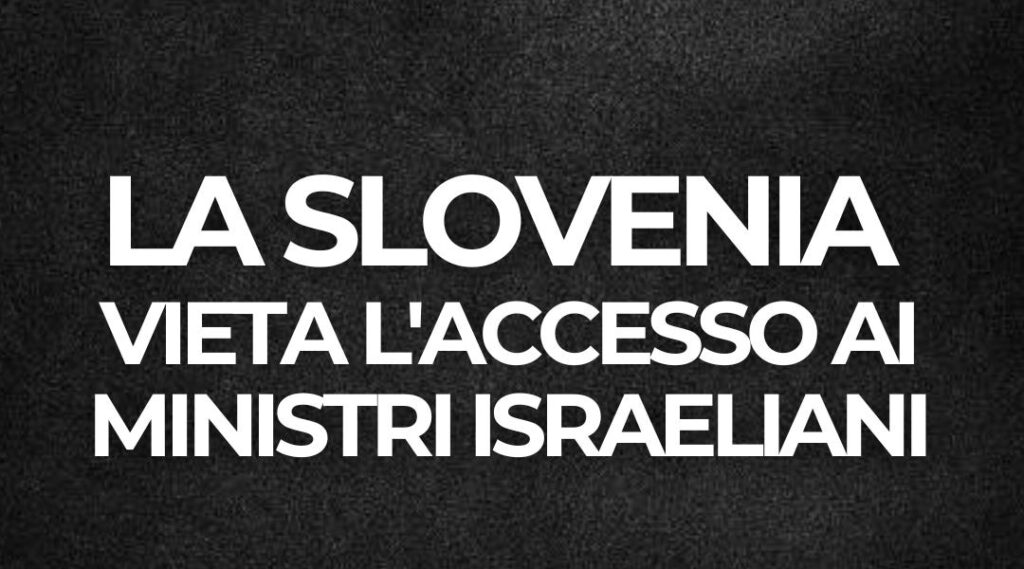 La Slovenia ha appena annunciato una decisione storica: ha ufficialmente dichiarato