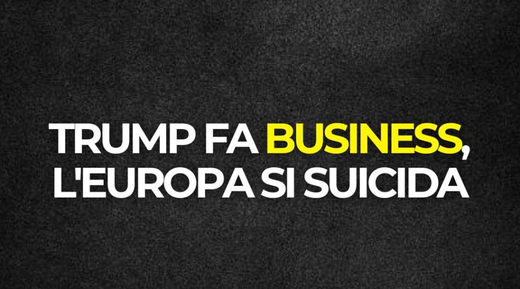 Trump dice che l’Europa deve spendere di più in armi? E l’Europa subito