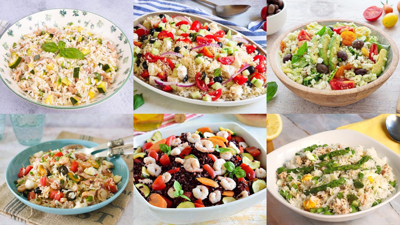 Dall'insalata di riso super classica fino alle versioni